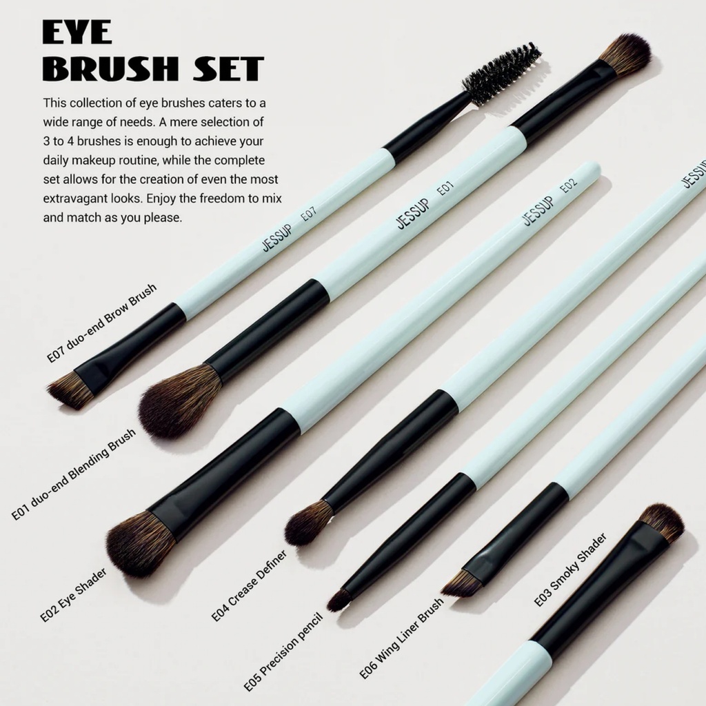 JESSUP 10 Duo-End Brush Versatility Collection T501