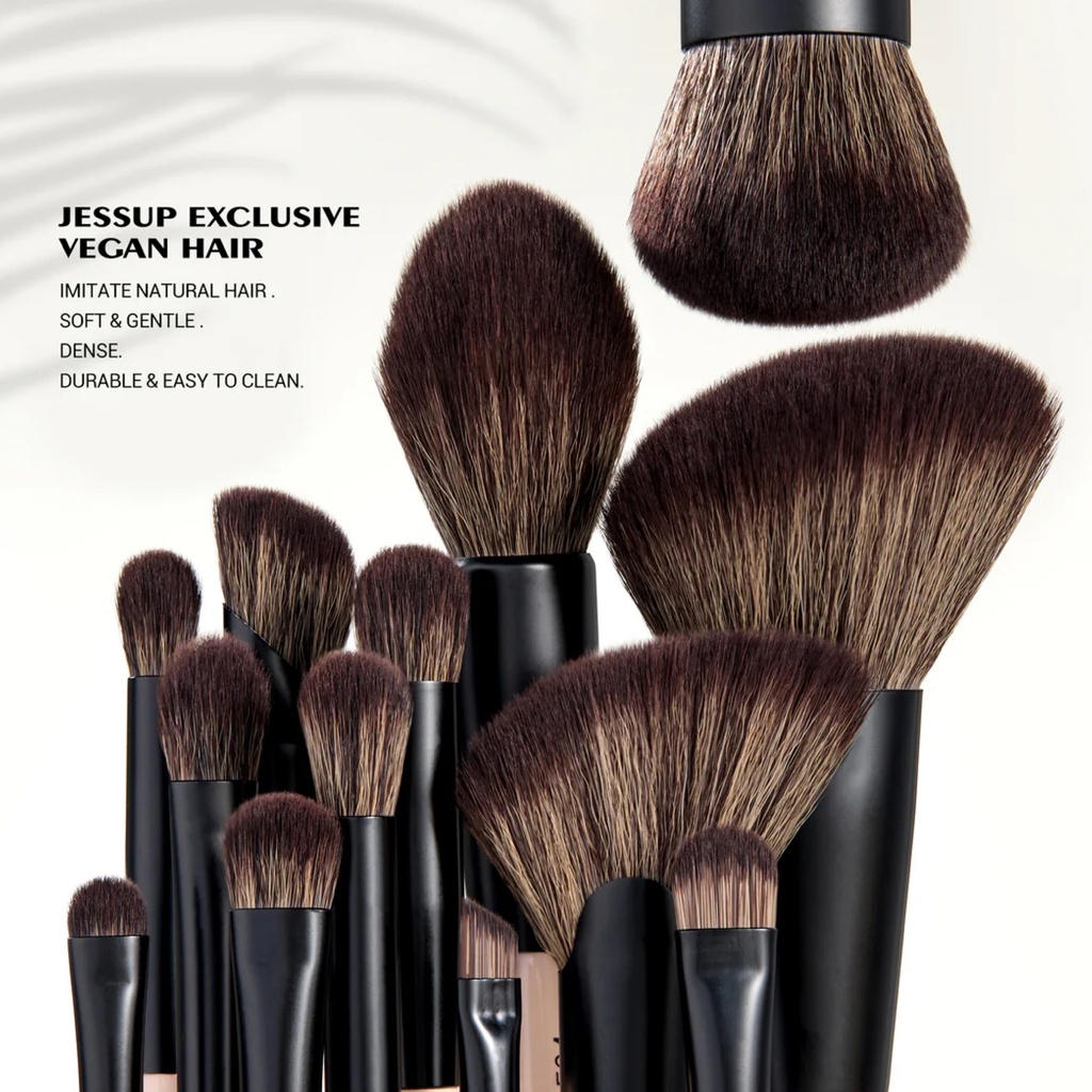 JESSUP Duo-End Brush Versatility Collection (Peach Dust) T600