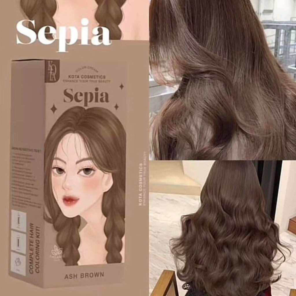Kota Cosmetics Hair Color Cream Sepia 100 ml