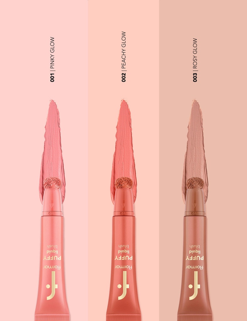 Flormar Puffy Liquid Blush - 12 ML