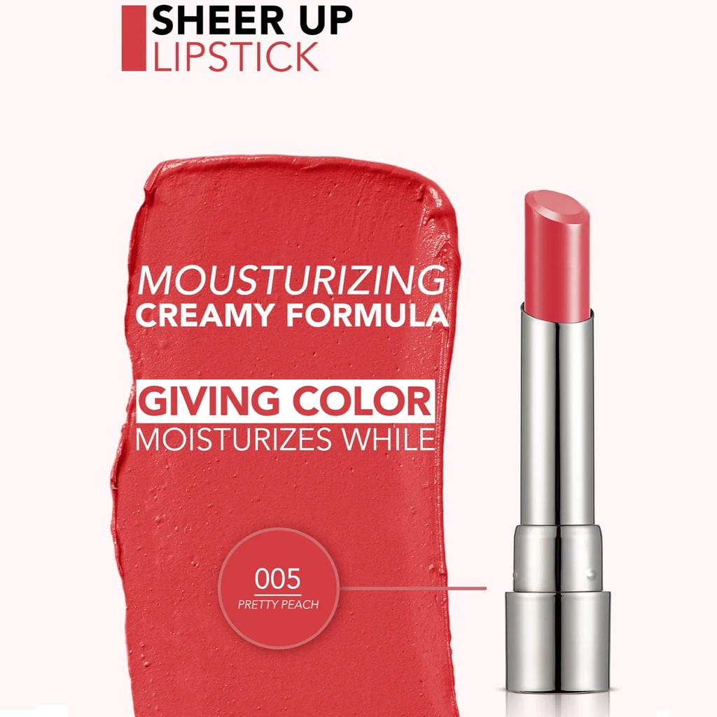 Flormar Sheer Up Lipstick - 3 G