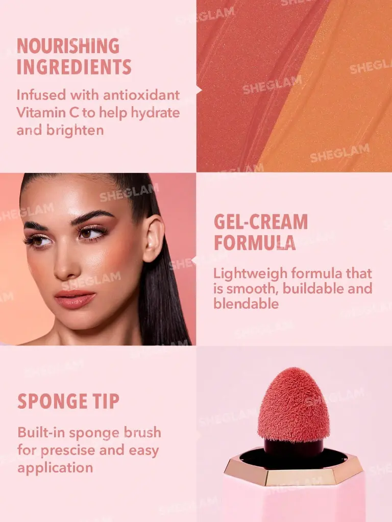 Color Bloom Dayglow Liquid Blush Shimmer Finish-Love Cake 6.webp