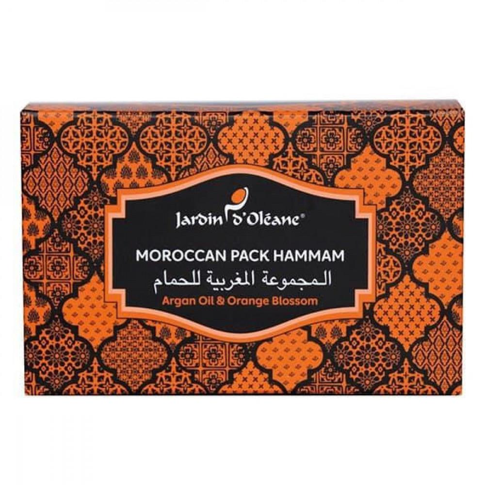 المجموعة المغربية للحمام بزيت الأرجان وزهر البرتقال من جاردن