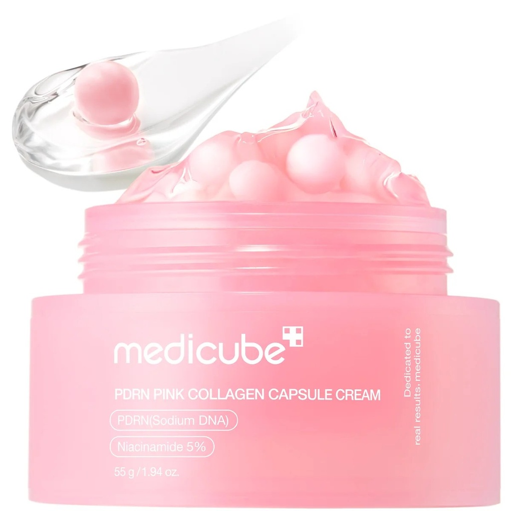 Medicube Pdrn Pink Collagen Capsule Cream - 55g 1