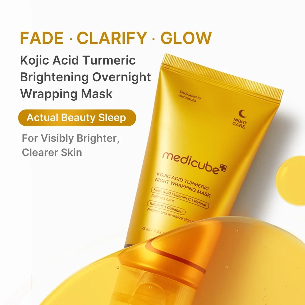 Medicube Kojic Acid Turmeric Night Wrapping Mask 75ml 2
