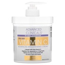 Advanced Clinicals Vitamin C Brightening Face & Body Cream - 454g