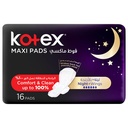 Kotex Maxi Pads Night With Wings 