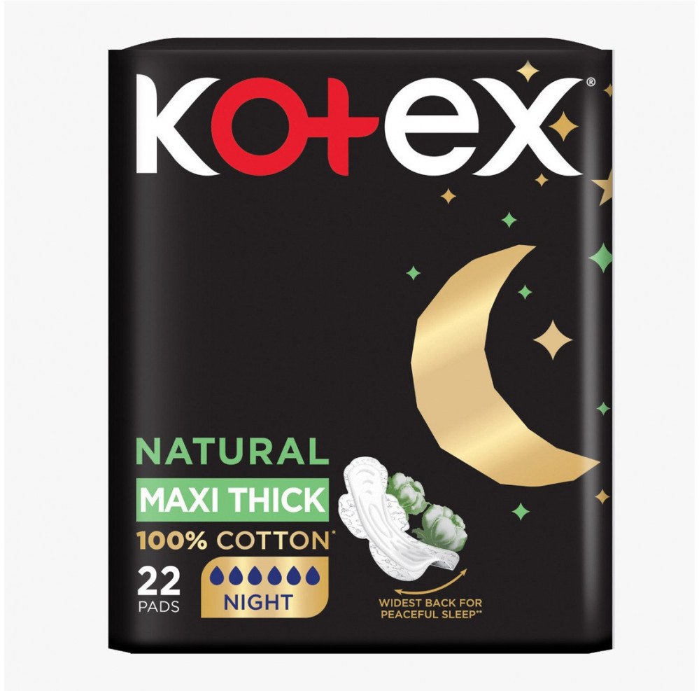 Kotex Natural Maxi Thick (Night)