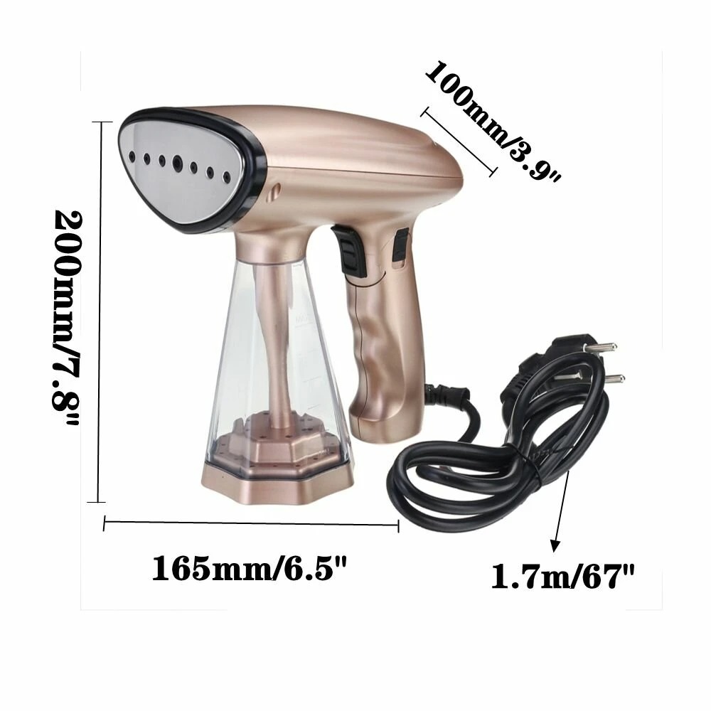 Handheld Garment Steam Iron with 200ml Water Tank