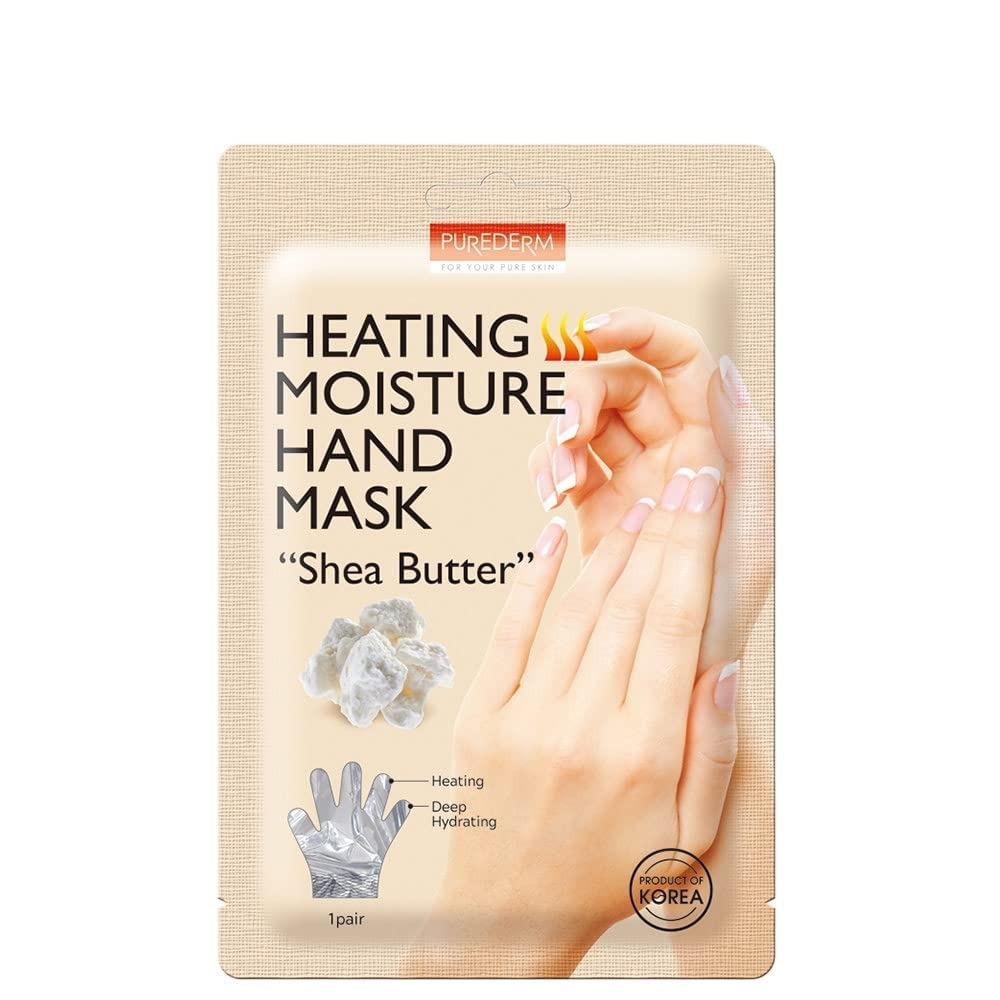 Purederm Shea Butter Heating Moisture Hand Mask