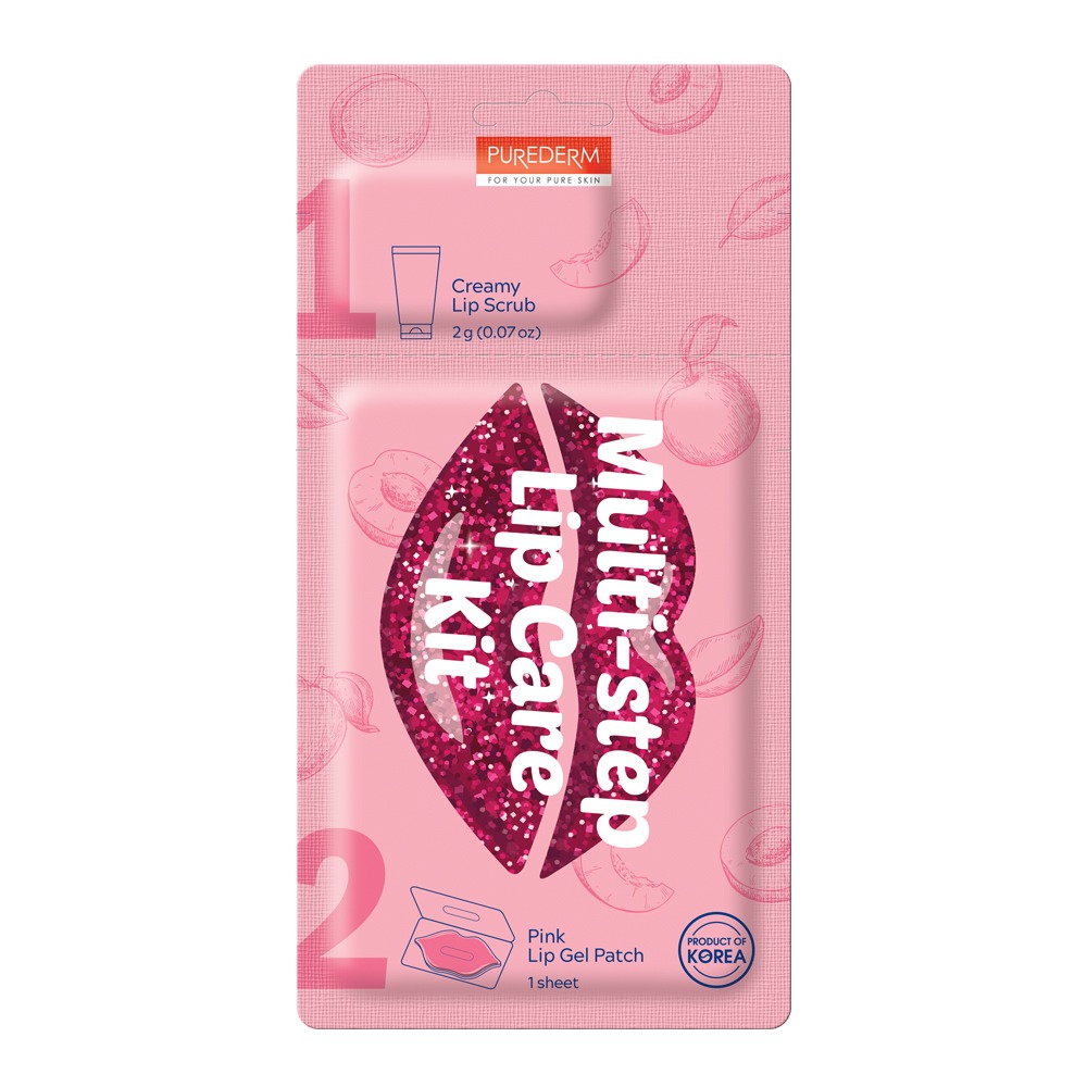 Purederm Multi Step Lip Care Kit - 1 Sheet