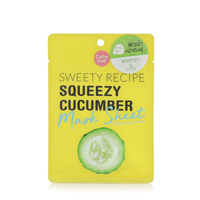 Cathy Doll sweety recipe squeezy cucumber mask