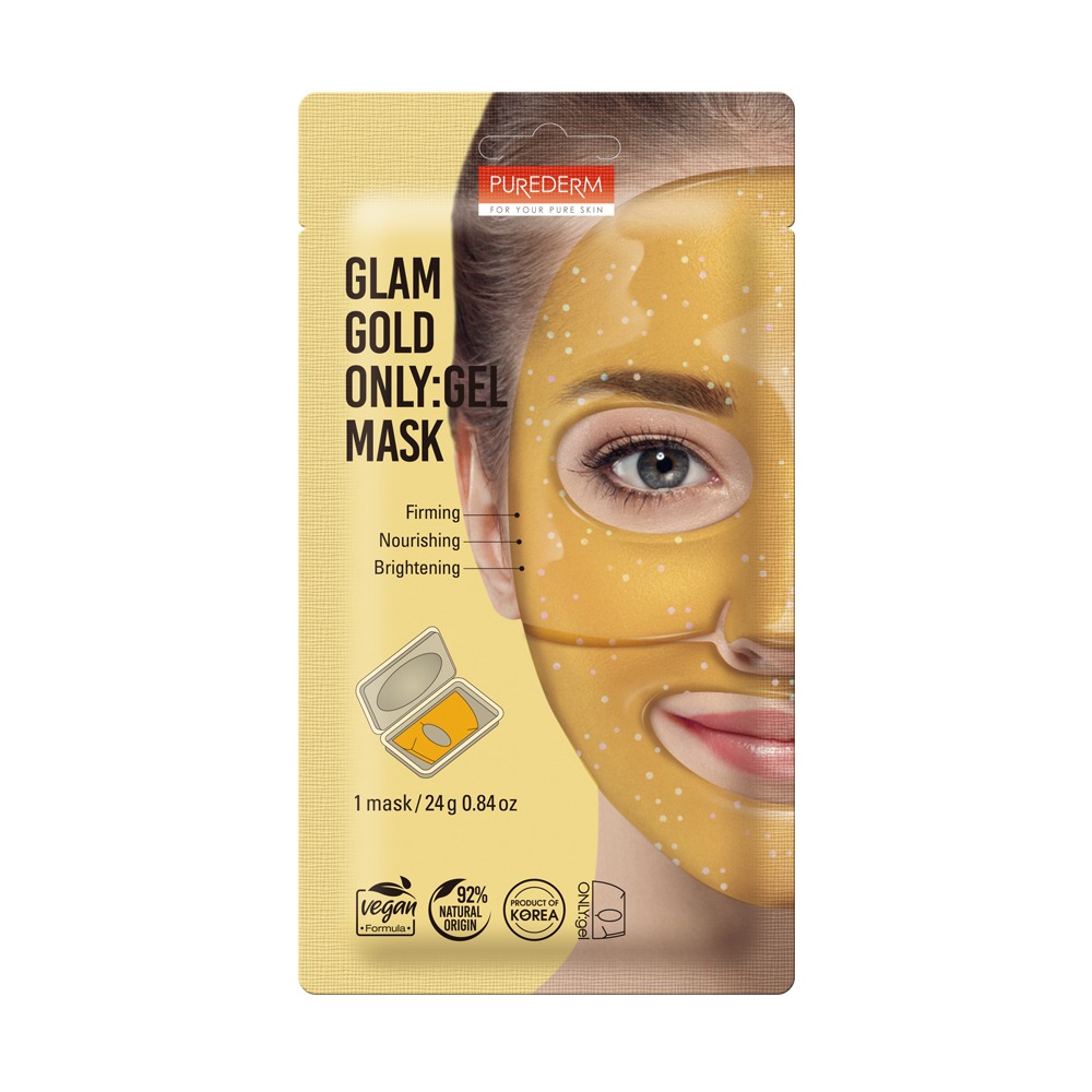 Purederm Glam Gold only Gel Mask