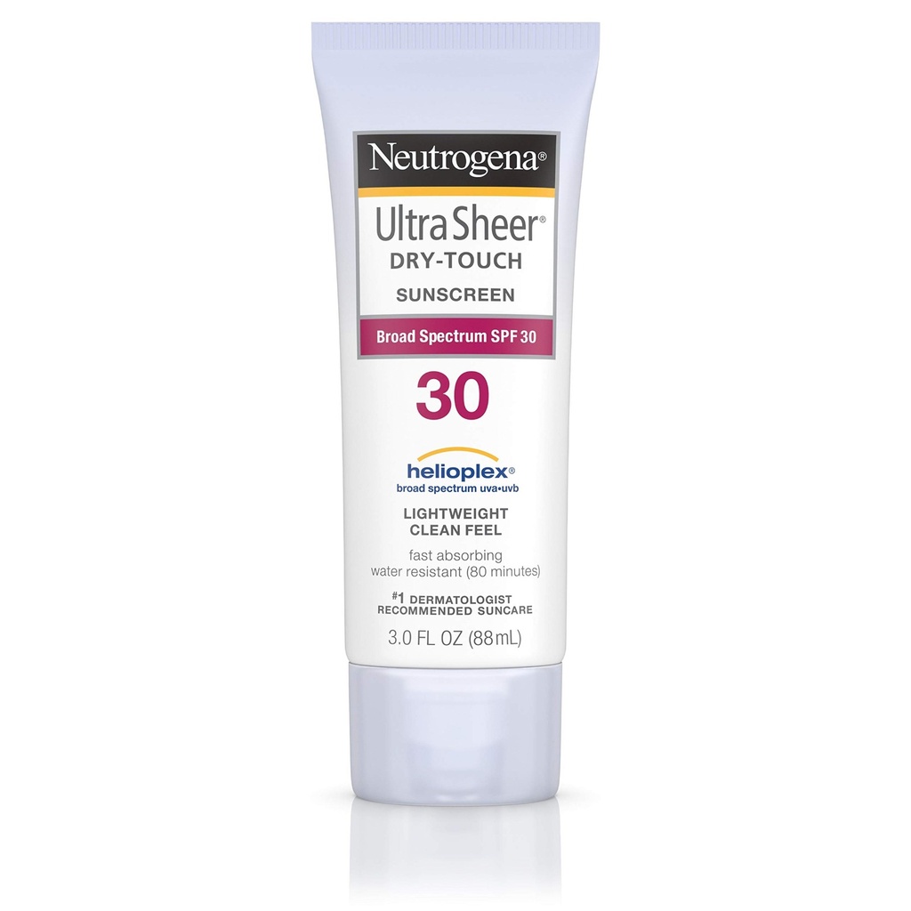 واقي شمس الترا شير دراي تاتش بعامل حماية SPF30 من نيتروجينا - 88 مل