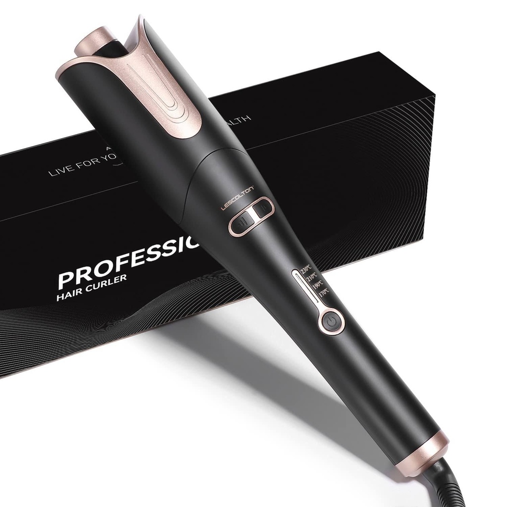 Automatic professional hair curler