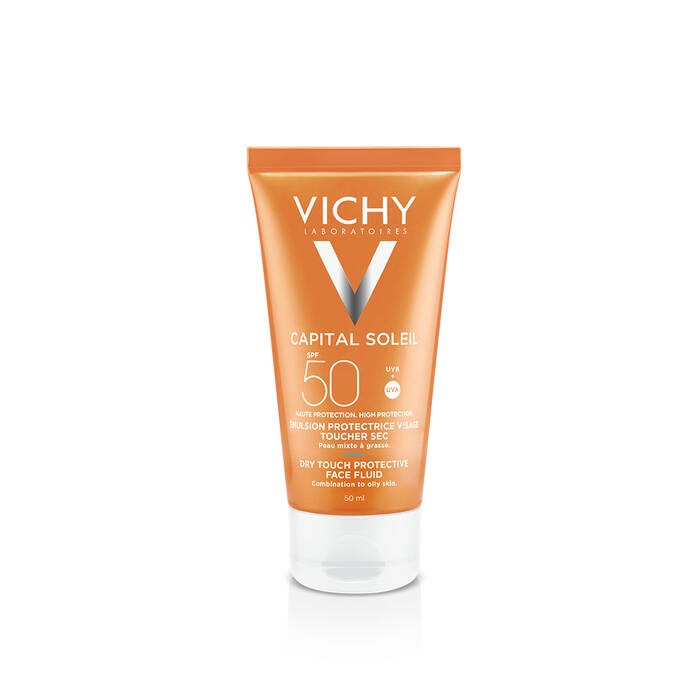 Vichy Capital Soleil Mattifying Face Fluid Dry Touch Sunscreen - 50ml