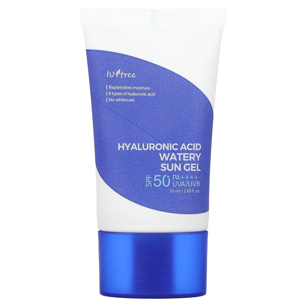 AIRY Isntree, Hyaluronic Acid Watery Sun Gel, SPF 50+ PA++++ - 50 ml