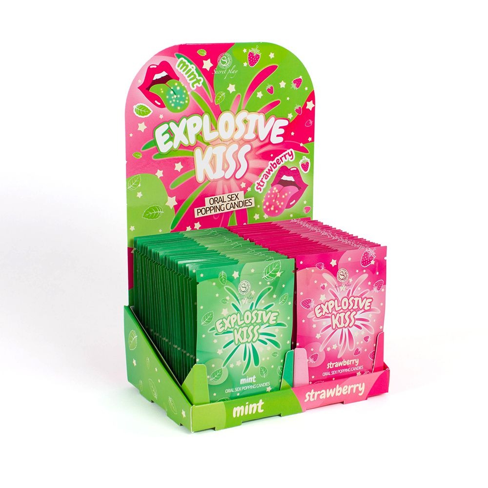 Secret play  popping candies display