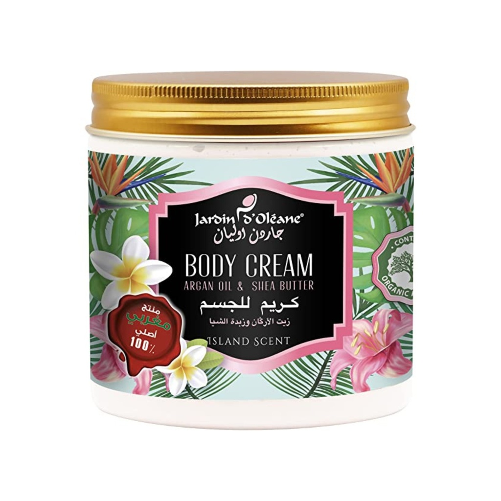 Jardin D Oleane Body Cream With Argan Oil and Shea butter - 500 g