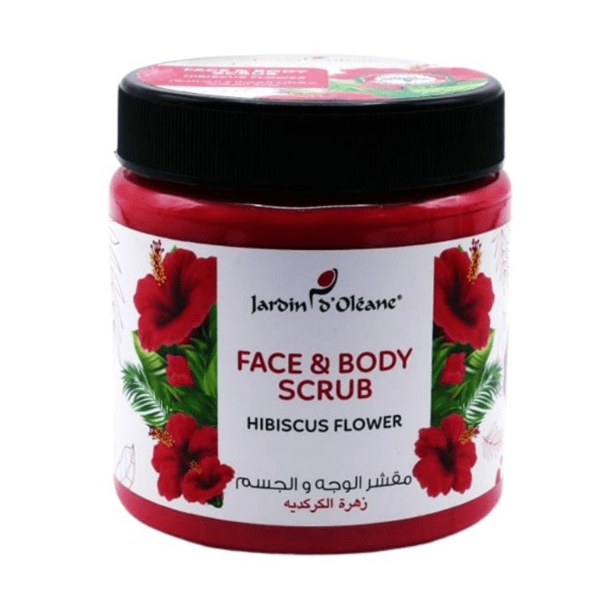 Jardin D Oleane Hibiscus Flower Face & Body Scrub - 500 ml