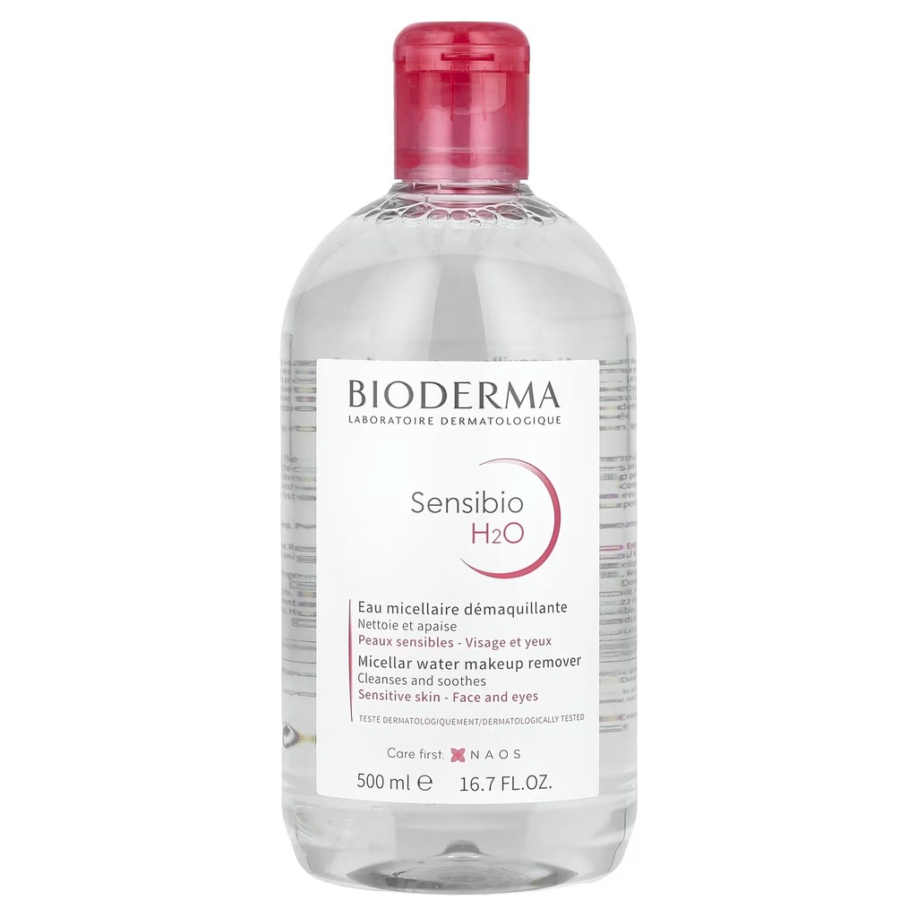 Bioderma Sensibio H2O Makeup Removing Micelle Solution - 500 ml