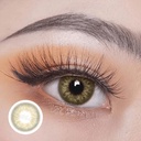 Fresh Lady contact lens - Dna Taylor Brown Hazel