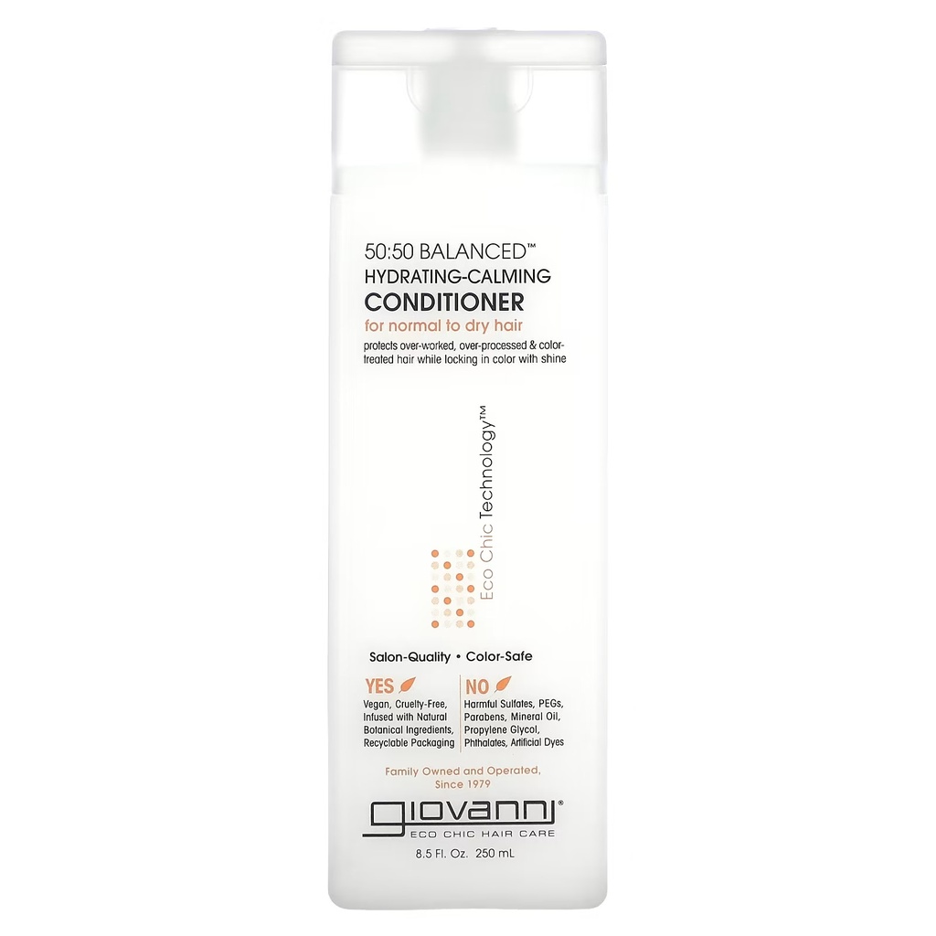 Giovanni 50:50 Balanced Hydrating Calming Conditioner - 250ml