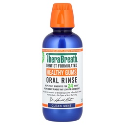 TheraBreath Healthy Gums Oral Rinse Clean Mint - 473 ml