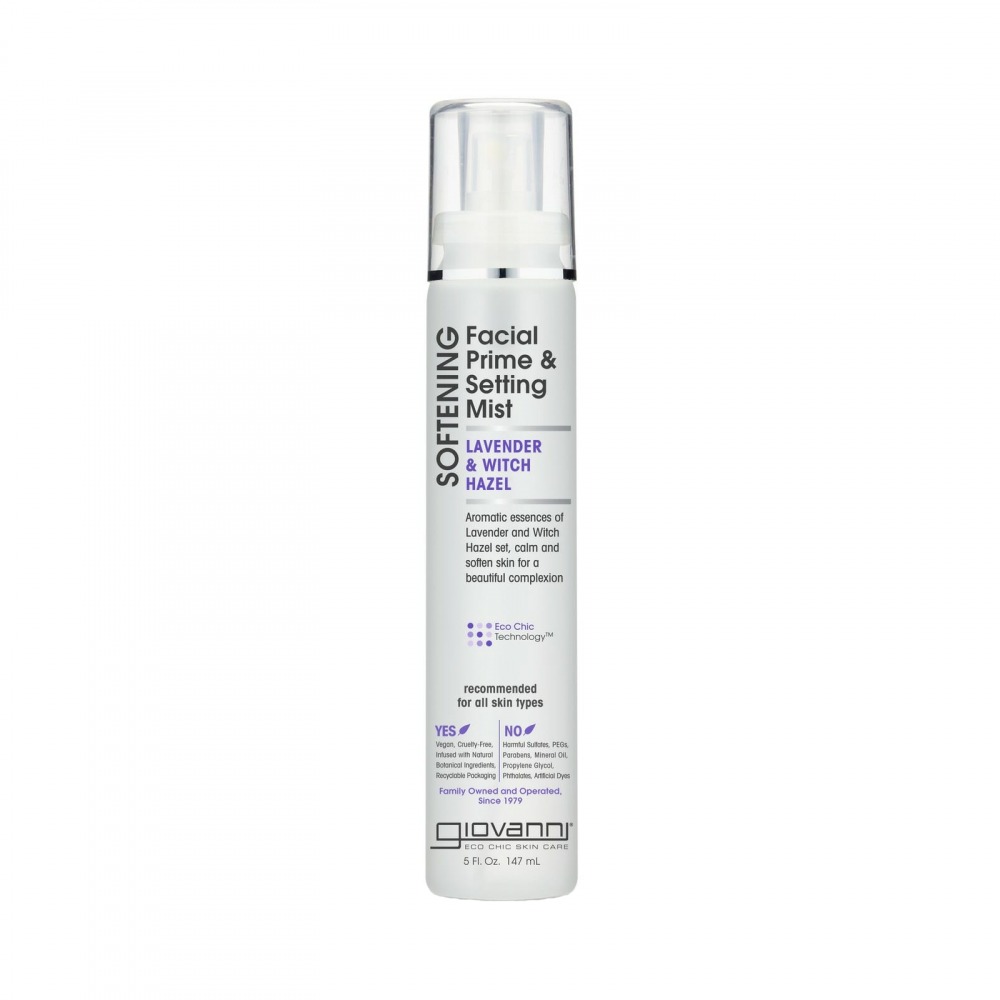 Giovanni Softening Facial Prime &amp; Setting Mist with Lavender - 147ml