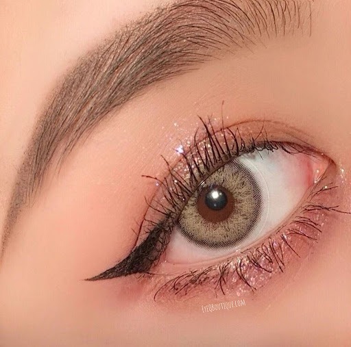 Fresh Lady contact lens - Rome Brown