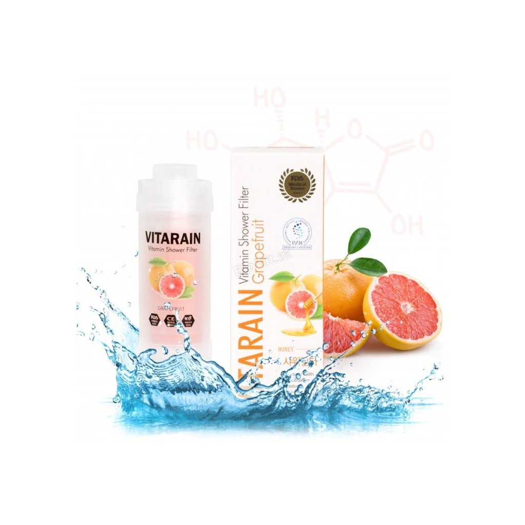 Vitarain Vitamin Shower Filter Grapefruit