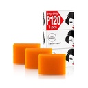 Kojie San Skin Whitening Bar Soap 100g x Pack of 3