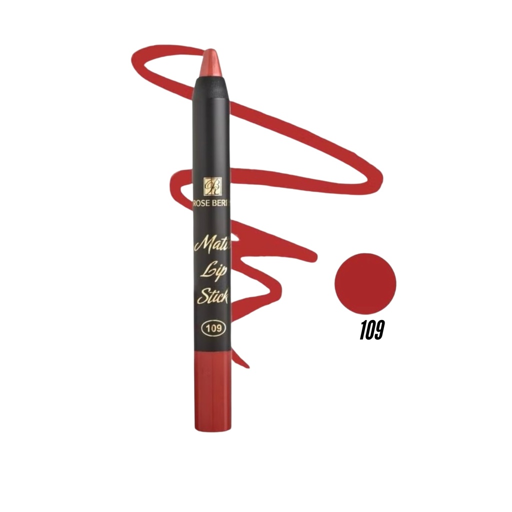 Rose Berry Matte LipStick Long Lasting Lipstick 109