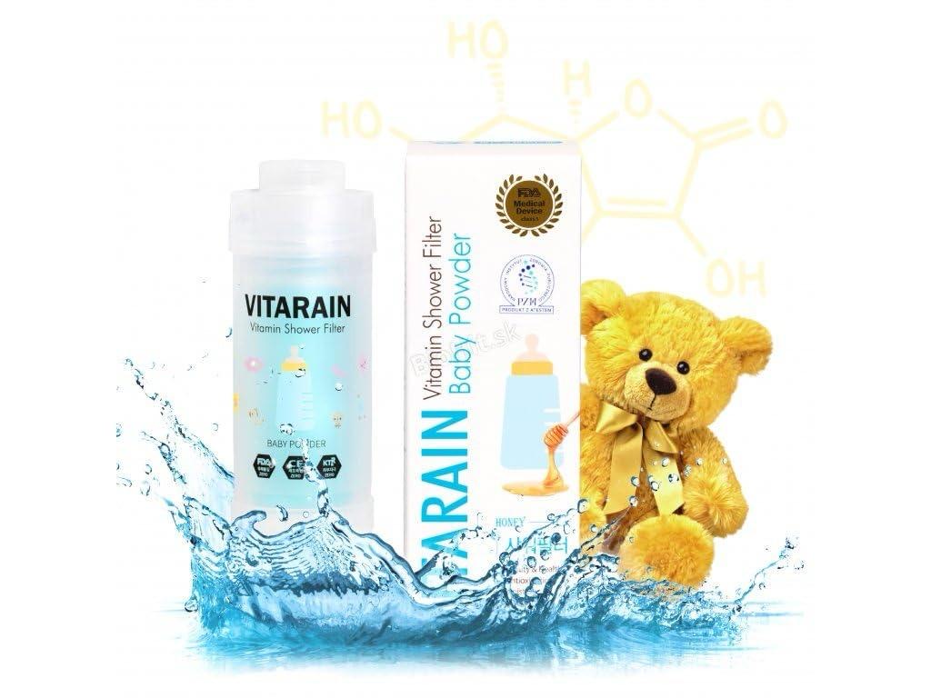 Vitarain Vitamin Shower Filter Baby Powder