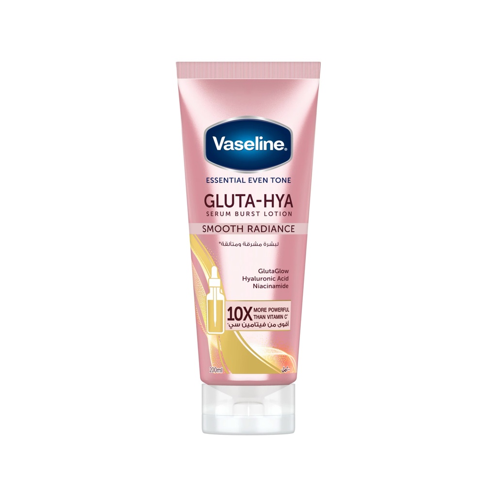 Vaseline Gluta-Hya Smooth Radiance Serum Burst Lotion-30ml