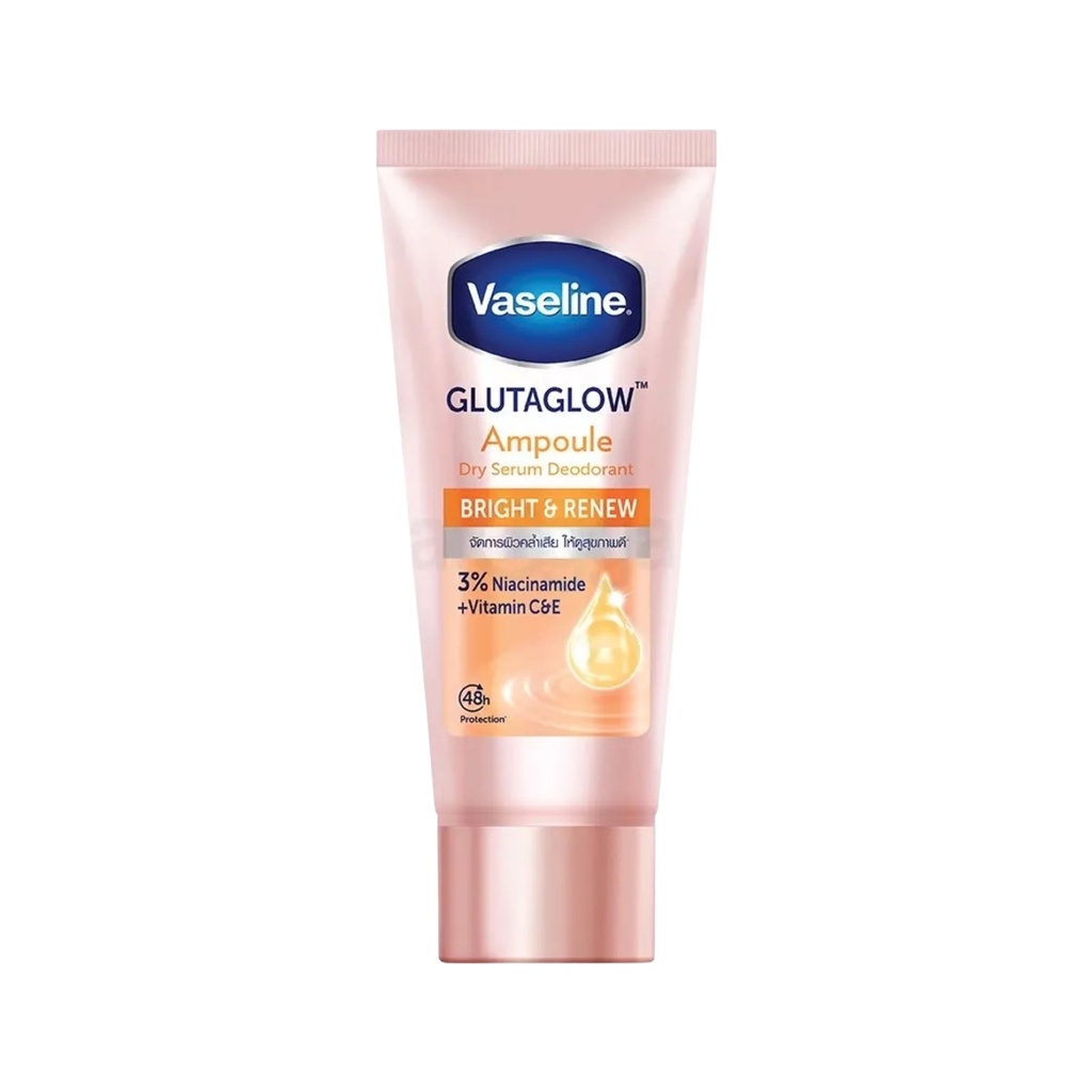 Vaseline Dry Serum GlutaGlow Ampoule Deodorant Bright Renew  -30 ml