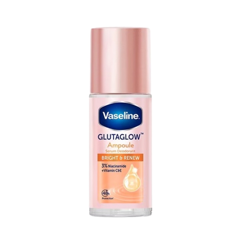 Vaseline Roll On Serum Glutaglow Ampoule Bright & Renew - 45ml