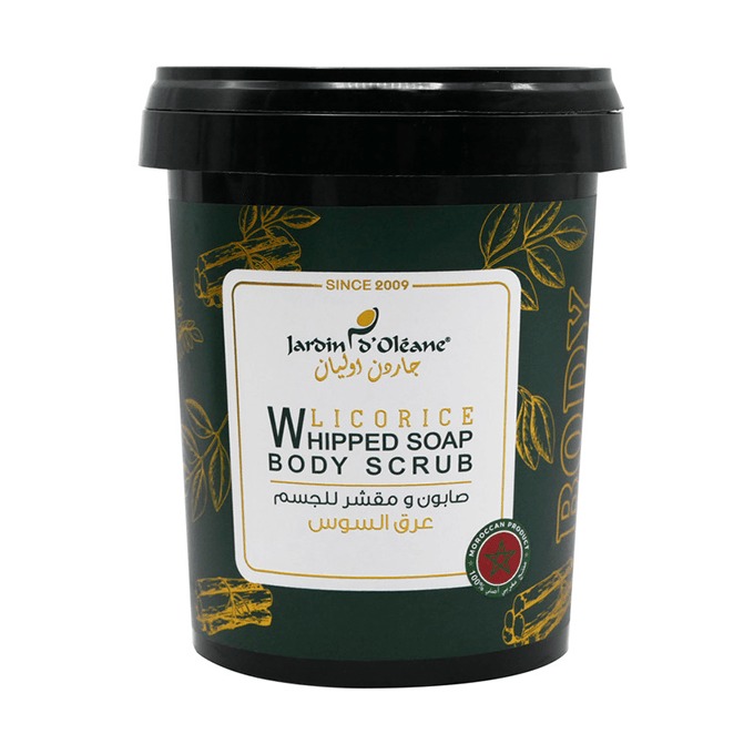 Jardin D Oleane Whipped Soap Body Scrub With Licorice - 500gm
