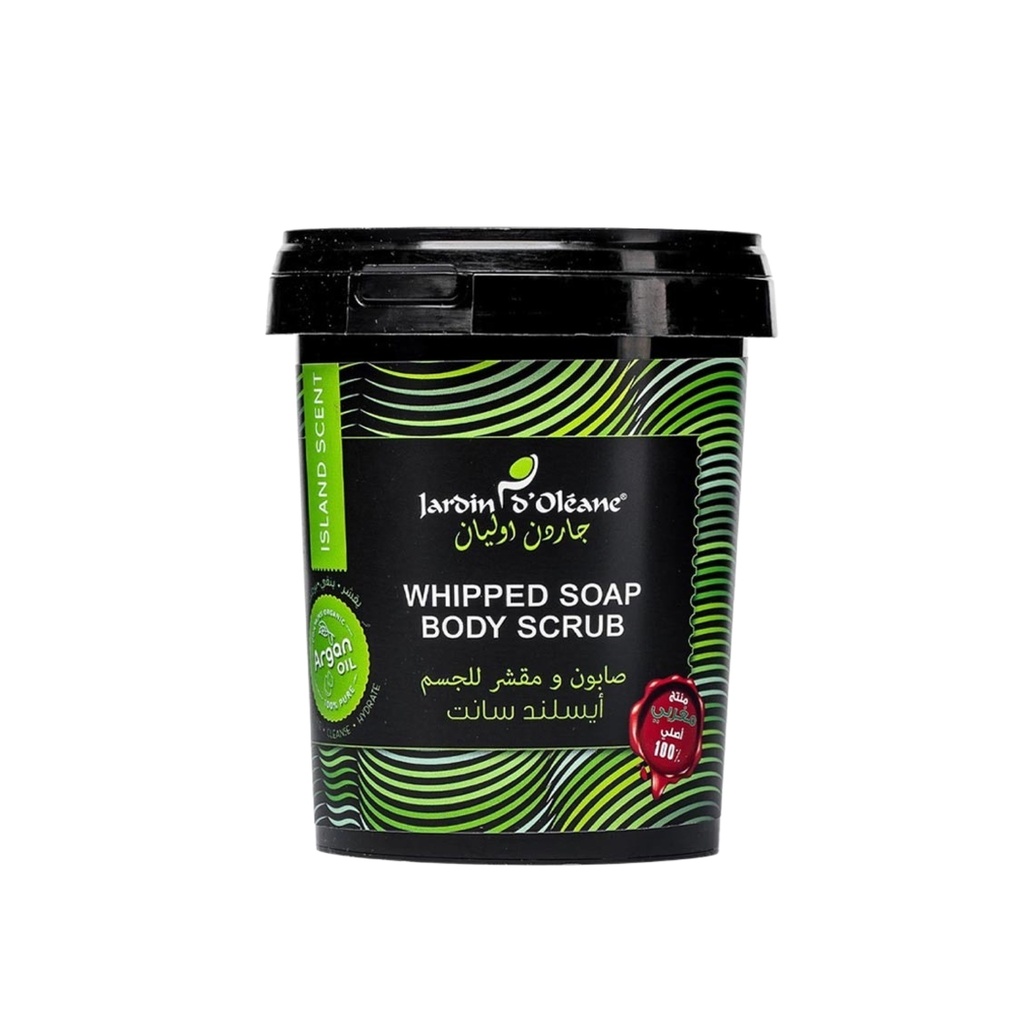 Jardin Oleane Whipped Soap Body Scrub Island Scent  - 500g