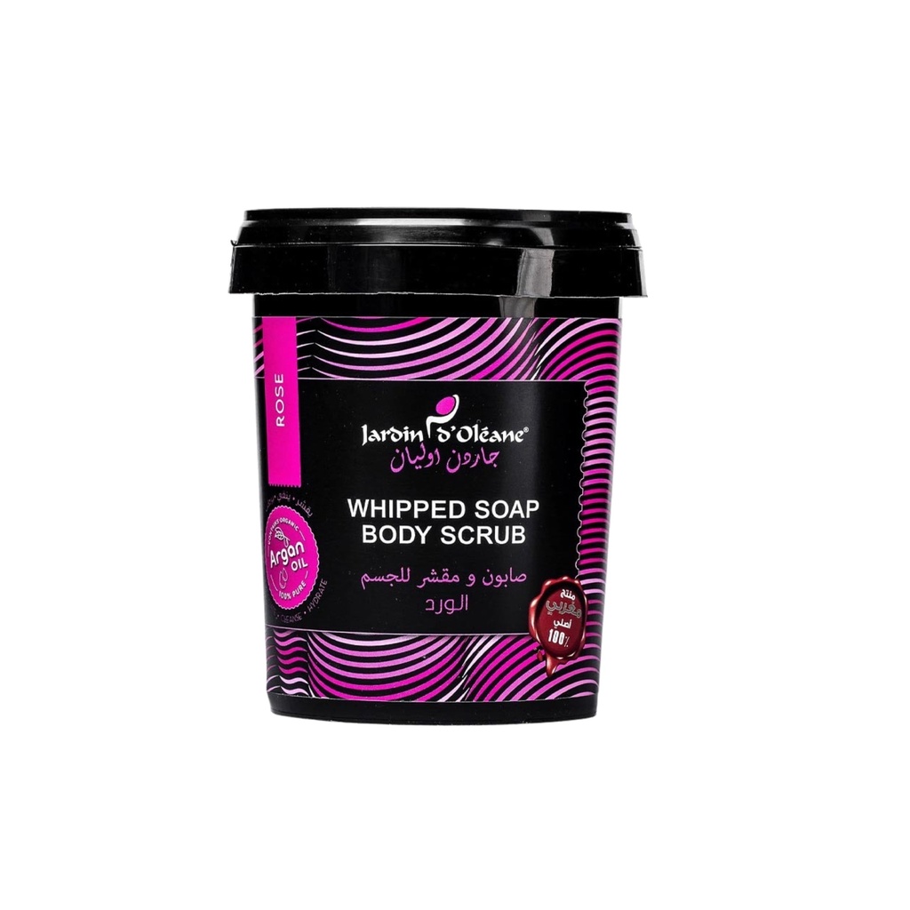 Jardin d'Oléane Rose Body Care Soap & Scrub 500g