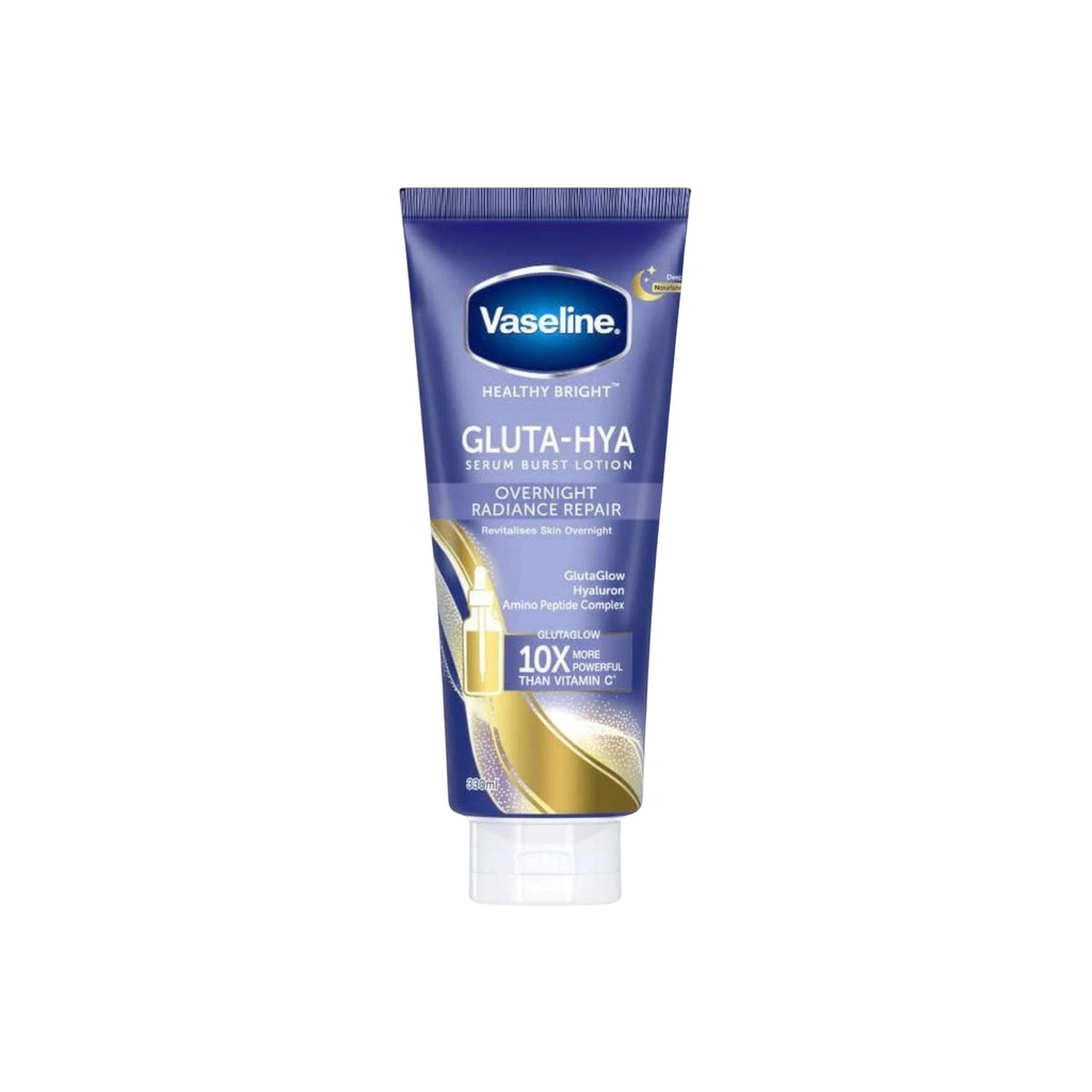 Vaseline Gluta-Hya Serum Burst Lotion Overnight Radiance Repair - 300ml