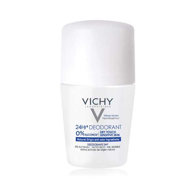 Vichy 24H Dry Touch Sensitive Skin Deodorant - 50ml