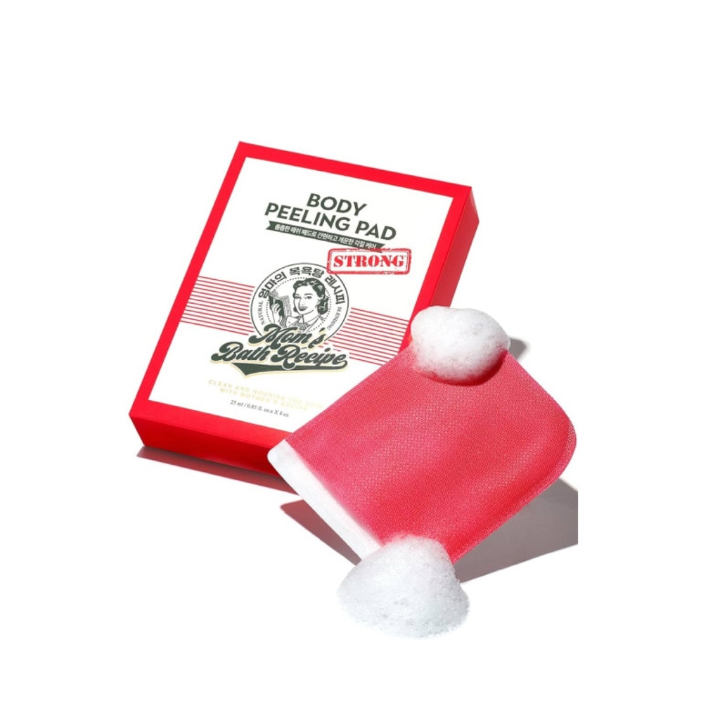 Mom's Bath Recipe Body Peeling Pad Strong Body Peeling