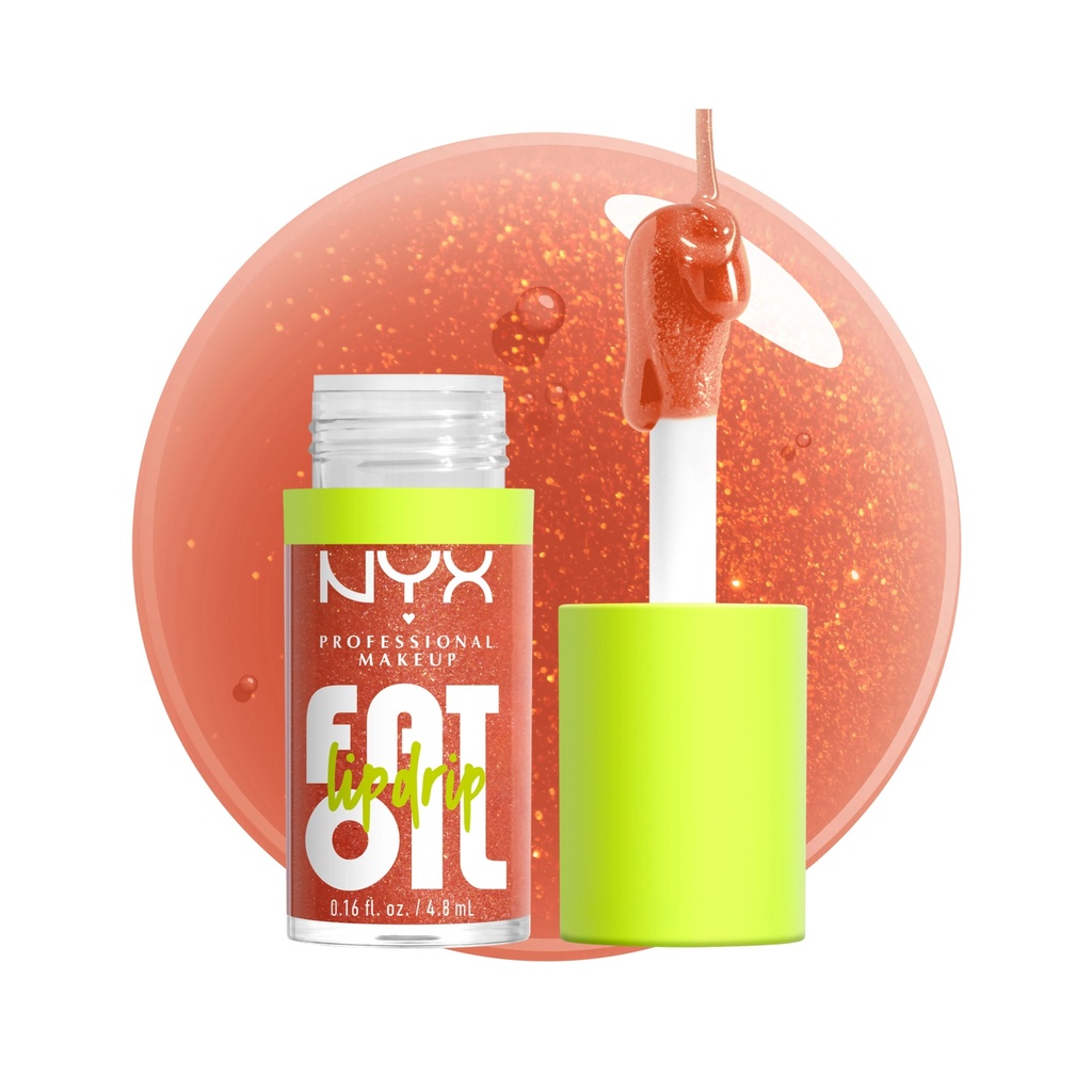 NYX Fat Oil Lip Drip Gloss - 06 Follow Back -4.8ml