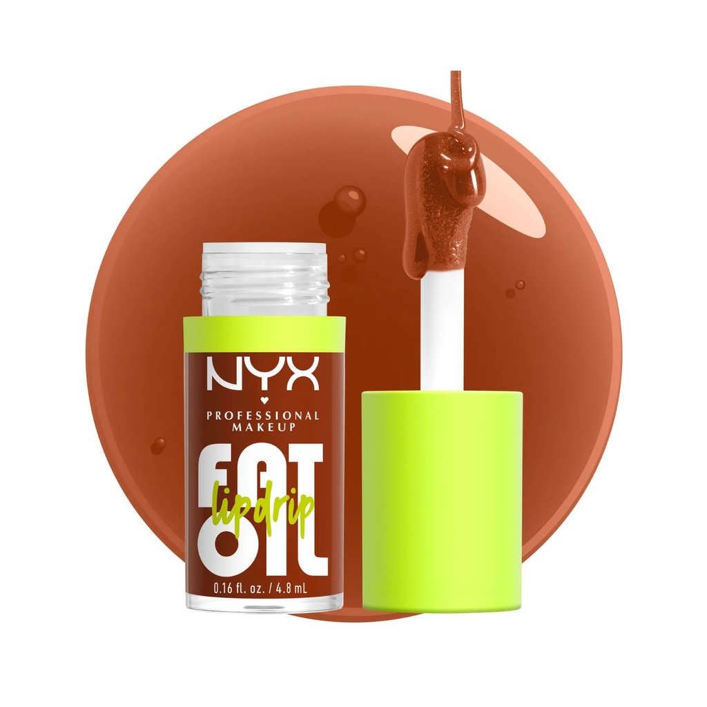 NYX Fat Oil Lip Drip Gloss - 07 Scrollin -4.8ml