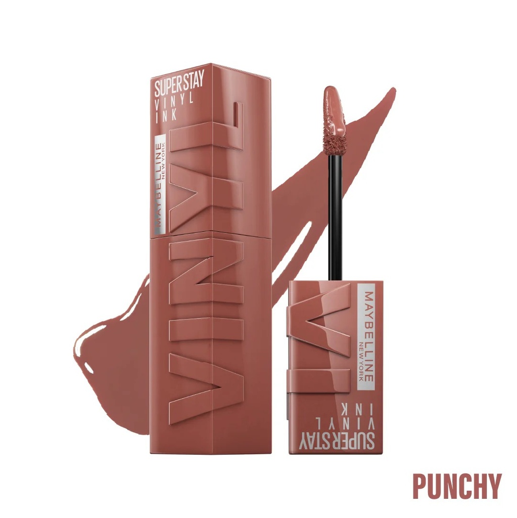 Maybelline Superstay Vinyl Ink Liquid Lipstick 120 Punchy