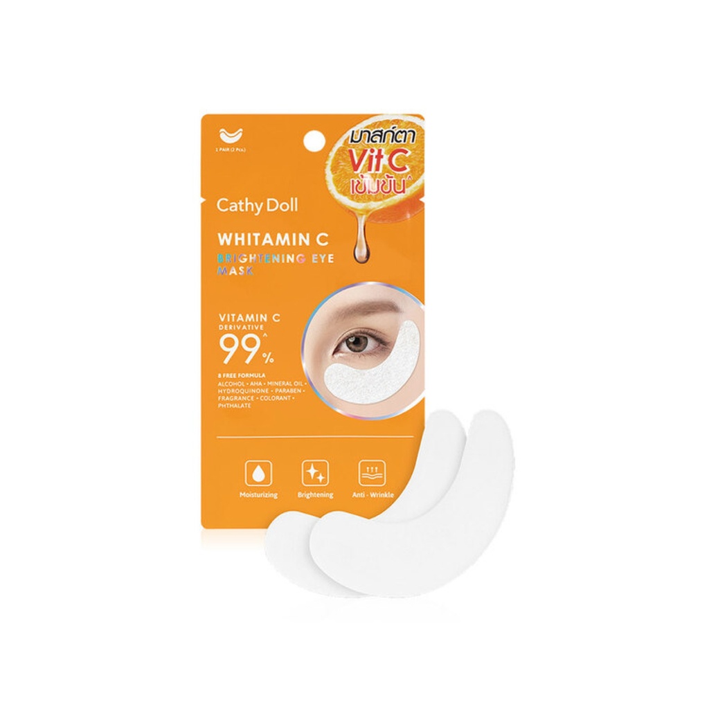 Cathy Doll Whitamin C Brightening Eye Mask 1Pair
