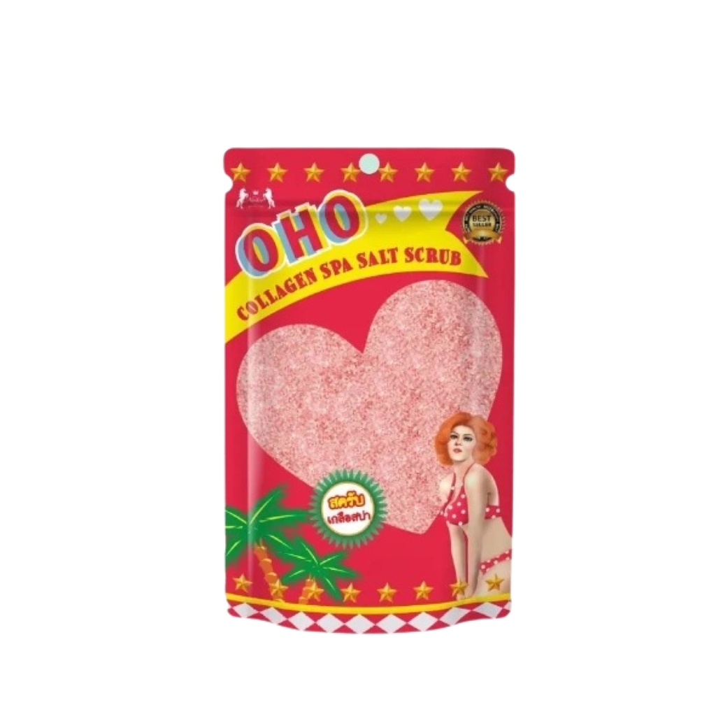 OHO Collagen Spa Salt Scrub -300g