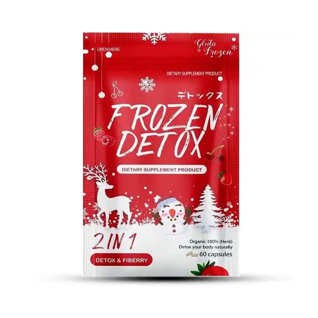 Frozen Detox 2 IN 1 Dietary Supplement 60 Capsule