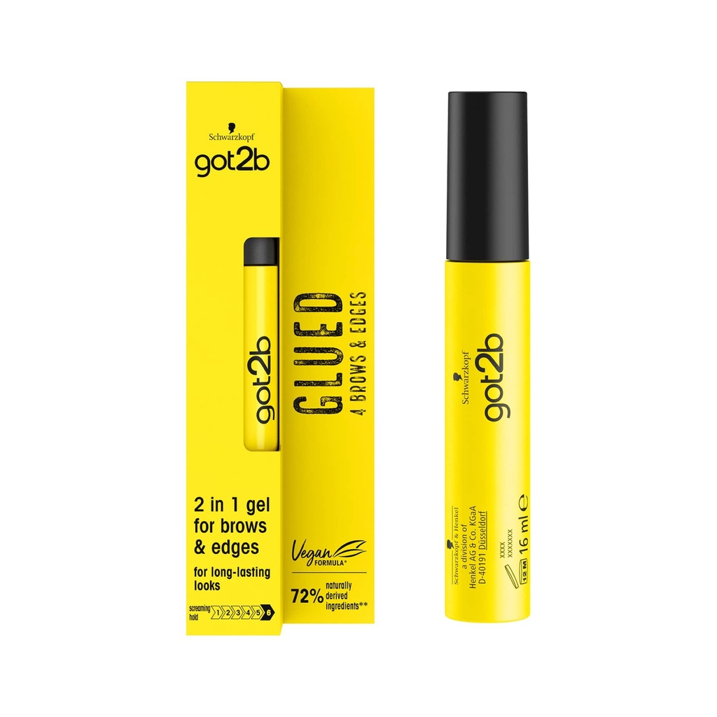 Got2b Glued 2-in-1 Brow & Edge Gel - 16 ml